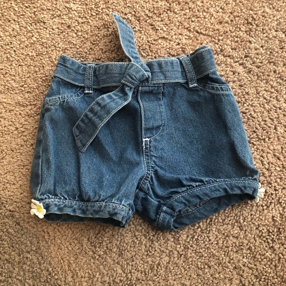 High waisted shorts.